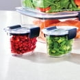 thumbnail image 4 of Rubbermaid Brilliance Plastic Food Storage Container, 118 mL (0.5 Cup), 2 Pack, 4 of 7