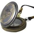 thumbnail image 4 of Nautical Ross London Brass Round Pocket Compass Marine Navigational Royal Device Gift Item, 4 of 6