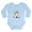 Sky Blue, variant on CafePress - Smiling Doodle Puppy Long Sleeve Infant Bodysuit - Long Sleeve Cotton Baby Bodysuit