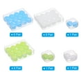 thumbnail image 3 of Uxcell 42 Pcs Tapones de Silicona para los Oídos para Dormir Cancelación de Ruido Blanco/Azul/Verde, 3 of 7