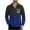 Blue, variant on JURANMO Mens Hawaiian Shirts Long Sleeve Tops Palm Trees Graphic Print Shirt Lightweight Linen Button Up T Shirt Casual Beach Vacation Clothing Ofertas Flash Purple XXL