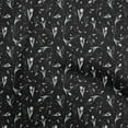 thumbnail image 1 of oneOone Polyester Lycra Black Fabric Florals Sewing Fabric By The Yard Printed Diy Clothing Sewing Supplies 56 Inch Wide, 1 of 6