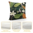 thumbnail image 4 of YINGXI  Summer Throw Pillow Covers Fruit Leaves Pillow Cases Lemon Orange Decorative Cushion Covers for Sofa Couch 12x12in, 4 of 5