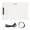 White, variant on Xirurus Portable Electric Warming Tray for Food Silicone Warm Plate 23.9 x 14.9 inches / 60.8 x 37.8 cm Foldable Food Warmer for Buffets Gatherings Events AU Plug 220V Black