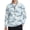 Aqua Blue Hunting Camo, variant on Pine Tree Mountain Waterfall Print 1/4 Zip Golf Shirts Pullover for Men, Long Sleeve Outdoor Running Jackets Lightweight Quick Dry Sweatshirts Basic Gym Workout Jogging Exercise Tops, 2XL