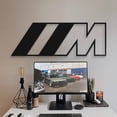 thumbnail image 4 of LaModaHome M Metal Car Emblem, 4 of 5