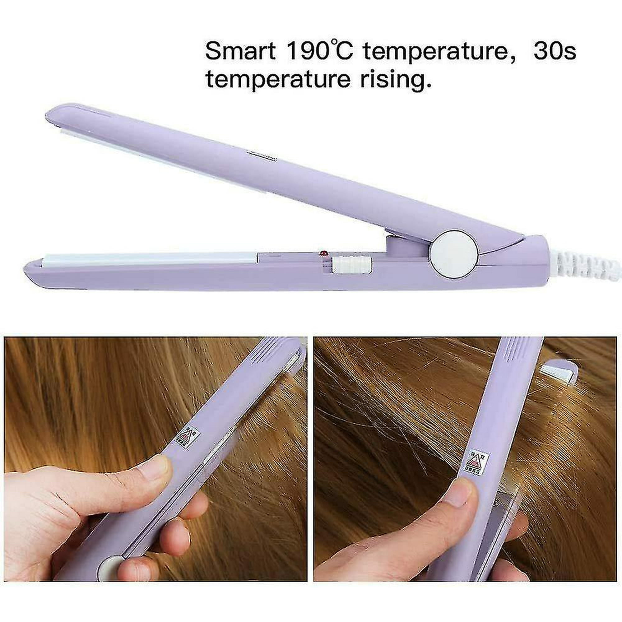 Professional Hair Straightener With Optimum Styling Temperature Hair Straightener With Heat Protection Heating Ceramic Curler Tourmaline Plate Be