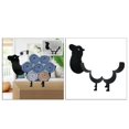 thumbnail image 5 of Cute Toilet Paper Holder, Free Standing and Wall Mount Toilet Tissue Storage Stand - Roll Holders fit 7X Rolls - Camel, 5 of 6
