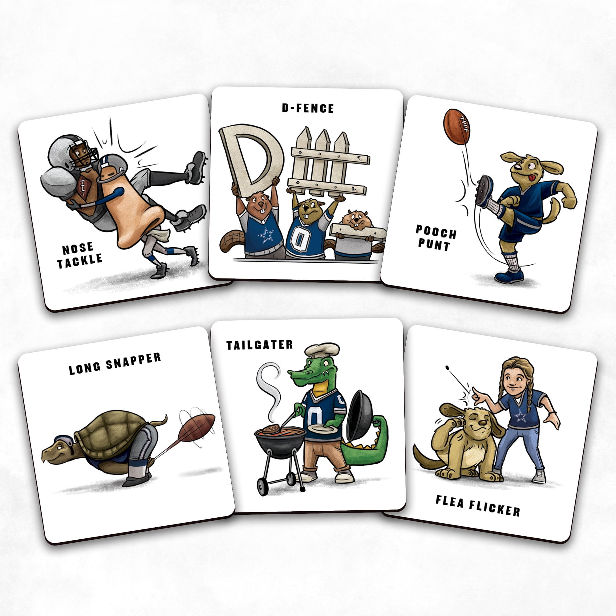 Dallas Cowboys Licensed Memory Match Game