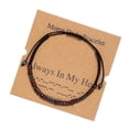 thumbnail image 1 of Fiudx Pulsera Inspiradora, Pulsera Ajustable En Madera, Elegante Dije En Detalles de Hematita, Ideal para Regalar En Cumpleaños, Accesorio de Moda para El Día a Día, Diseño Unisex, Material Ecológico, 1 of 1