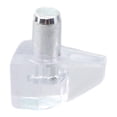 thumbnail image 4 of 50pc Clear Kitchen Cabinet Shelf Supports Pegs / Studs With Metal Pin, 4 of 4