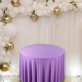thumbnail image 4 of Orange Light Purple White 60x110CM Elastic Cocktail Hotel Wedding High Bar Counter Solid Color Banquet Elastic Catering, 4 of 6