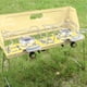 thumbnail image 3 of Estufa de gas de doble quemador Estufa de gas portátil de 2 quemadores para exteriores con patas plegables Cocina de picnic para campamento de aleación de aluminio Beige, 3 of 10