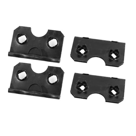 Black Frame Hinges - Uxcell 38mmx24mmx9mm Half Open Picture Frame Back Hinge Backplane Buckle Black 4pcs