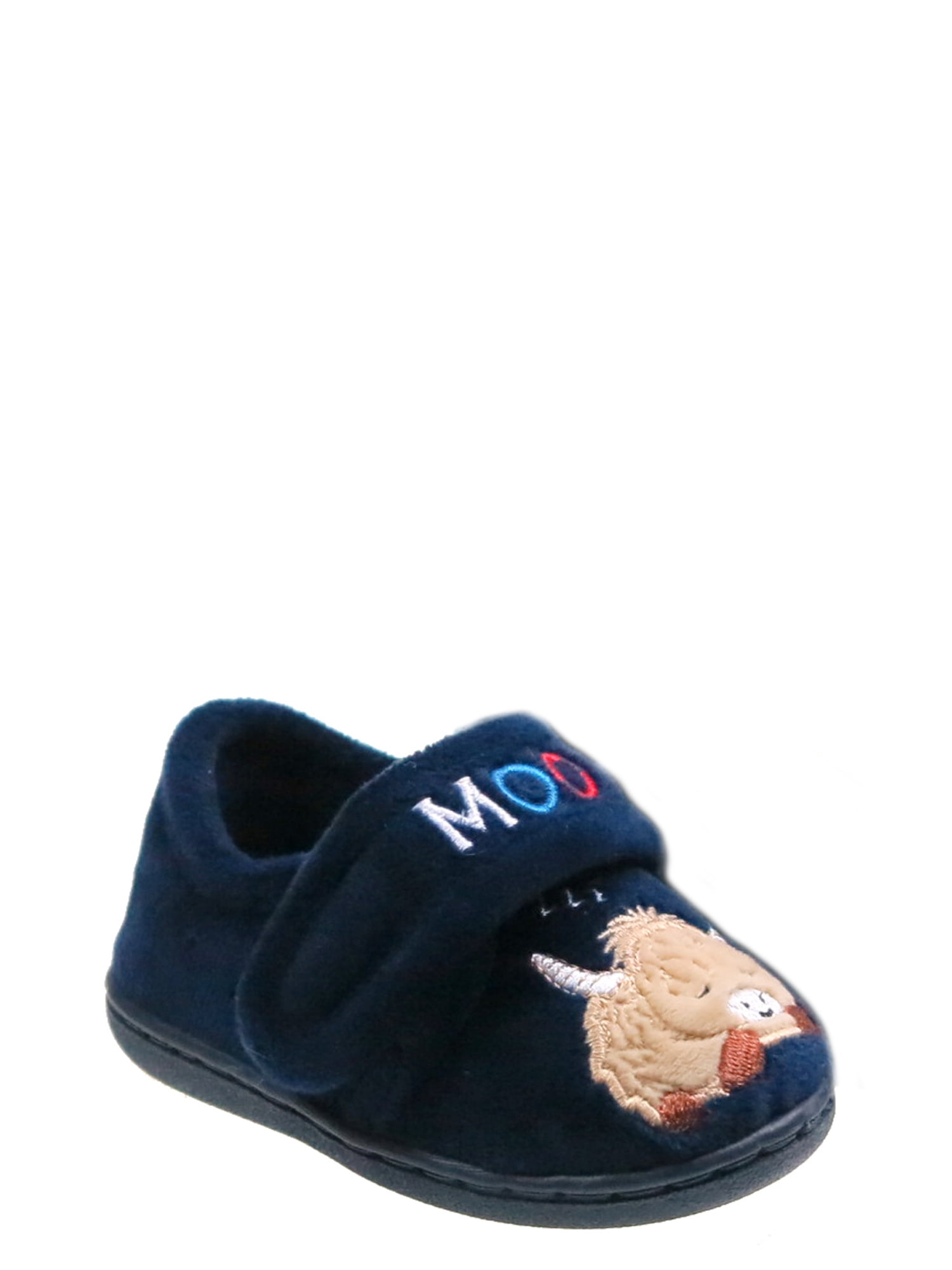Wonder Nation Baby Boys Moo Nite Slippers - Walmart.com