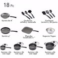 thumbnail image 2 of Batería de Cocina Tramontina 18 piezas Primaware  Gris, 2 of 4