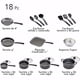 thumbnail image 2 of Batería de Cocina Tramontina 18 piezas Primaware  Gris, 2 of 4
