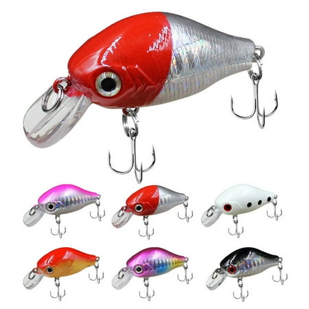 SPRING PARK Sinking Stream Hard Fishing Lures for Bass Topwater 60mm Bait Fishing Lure Artificial Hard Baits Swimbait Fishing Tackles