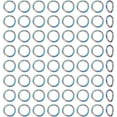 thumbnail image 1 of 80 anillas abiertas de acero inoxidable 304 de 10 mm, redondas, de color arcoíris, perfectas para hacer joyas, manualidades, pendientes, pulseras, colgantes, gargantillas., 1 of 6
