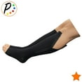 thumbnail image 3 of Presadee Open Toe 15-20 mmHg Moderate Zipper Compression Calf Circulation Leg Socks, 3 of 7