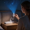 thumbnail image 6 of HD Smart Dynamic 5D Holographic Night Light Projector, 2-in-1 Galaxy Star Projector Night Light with 360° Rotation, Adjustable Brightness for Bedroom (9 Projection Films), 6 of 6