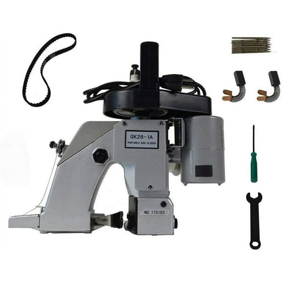 INTBUYING Portable Electric Sewing Machine Bag Closer Stitcher Sack Sewing Machine Tool