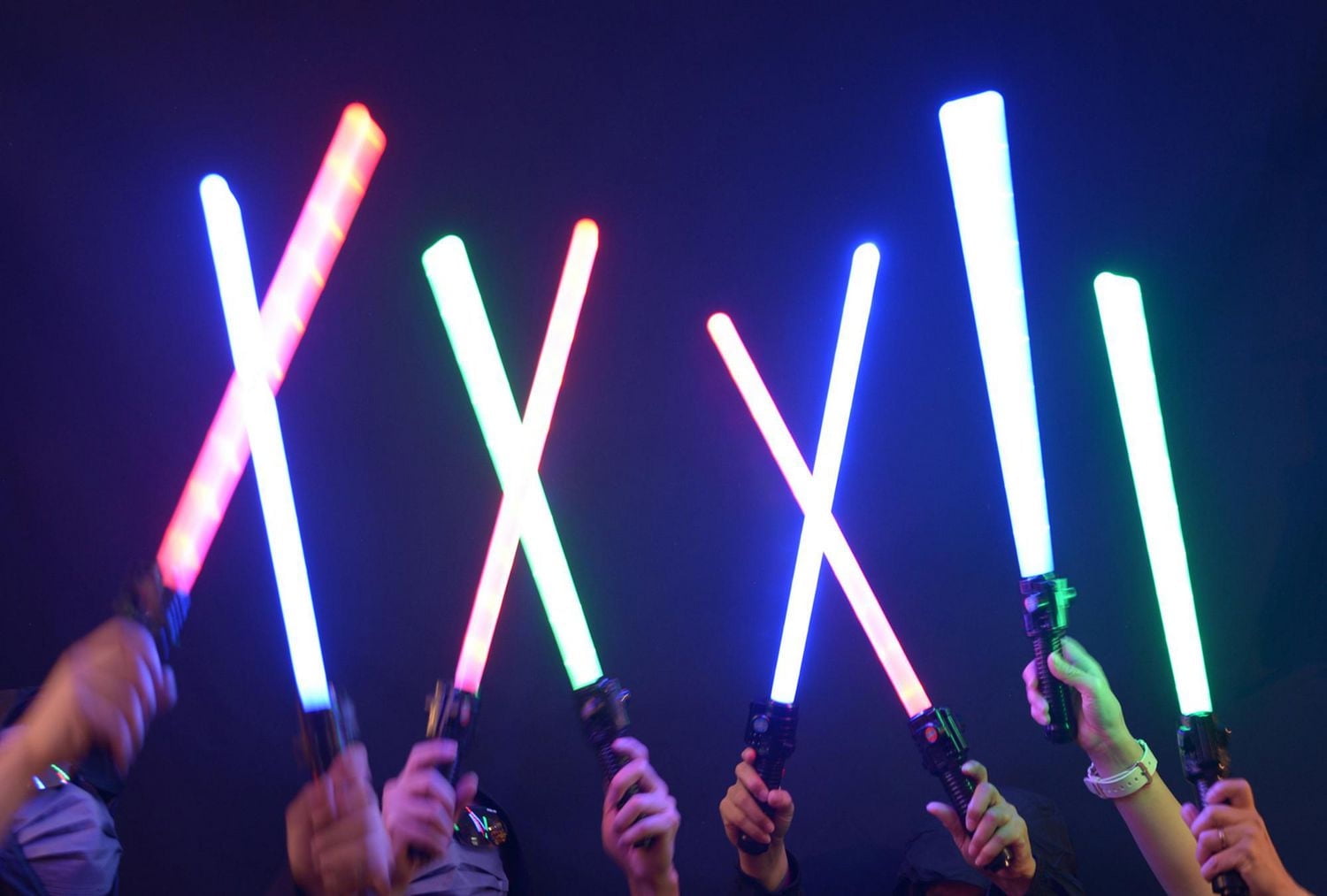 Sword is 26” long,. Sword with sound & light effect powered by 3 x AAA (lr6, 1.5v) batteries (included). Comes with a choice of 3 LED light colours (red LED, blue LED, green LED)., SPACE SWORD