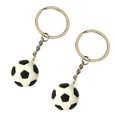 thumbnail image 1 of maskred 2Pcs Keychain Silicone Simulation Cartoon Key Ring Handmade Exquisite Memorial Pendant Ornaments Gifts Universal Black Keychain, 1 of 6