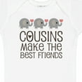 thumbnail image 4 of Inktastic Cousins Make the Best Friends Boys or Girls Baby Bodysuit, 4 of 5