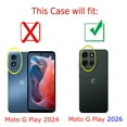 thumbnail image 2 of Shockproof Protective Phone Case for Motorola Moto G Play 2026, by OneToughShield - Almond Tree, 2 of 5