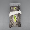 thumbnail image 2 of Ambesonne Nature Bedding Set 4 Pcs, Dried Earth Planet, Queen, Brown Green, 2 of 3