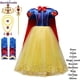 thumbnail image 1 of Vestido de la Bella y La Bestia para niñas, disfraz de princesa de Disney para Halloween, vestidos para fiesta infantiles y boda, 1 of 4
