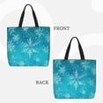 thumbnail image 2 of Balery Christmas Snow Bolsa de Mano para Mujeres con Cremallera, Bolsa de Gimnasio con Compartimentos, Bolsa para Laptop, Bolsa para Trabajo, 2 of 7