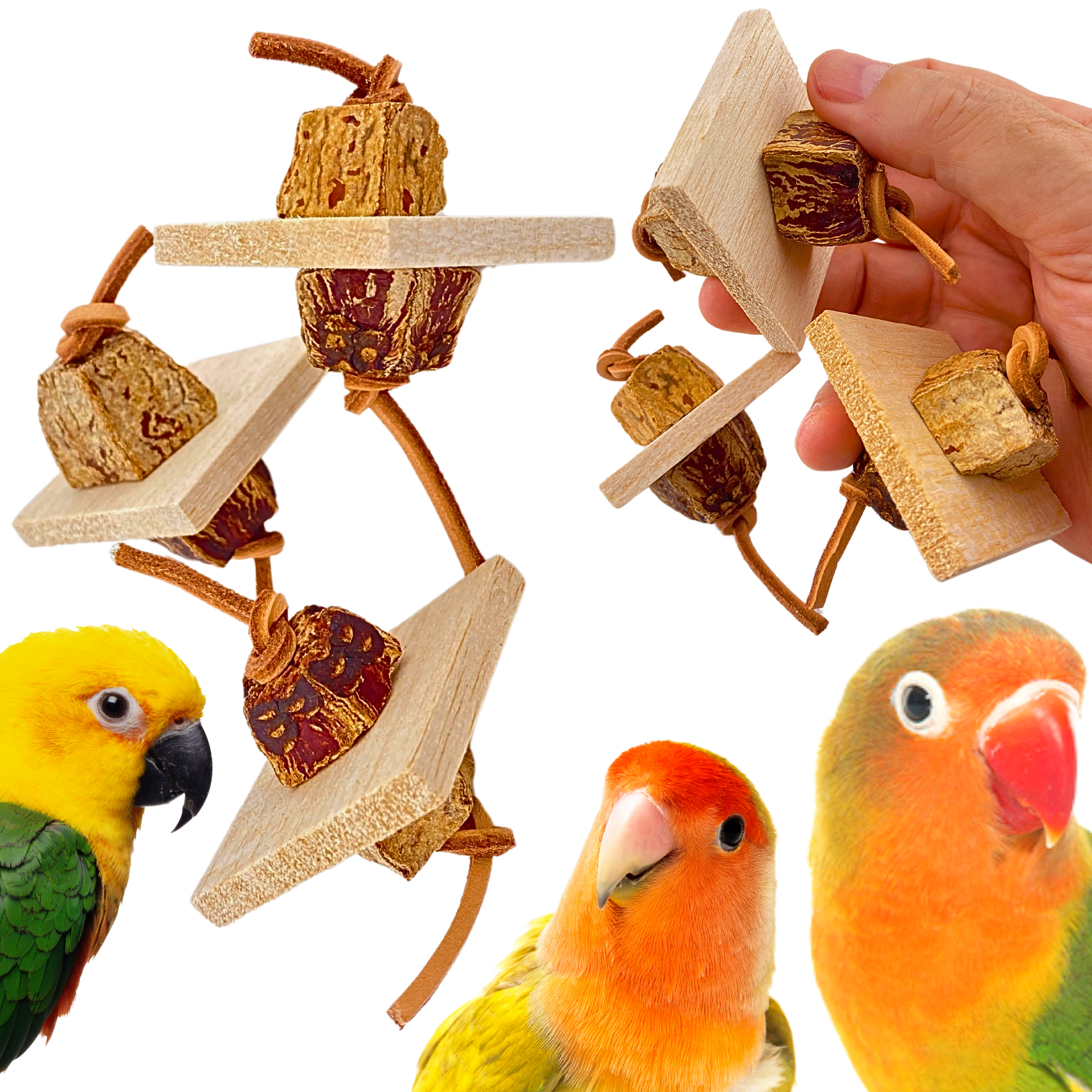 Bonka Bird Toys 1127 Block Pull.