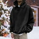 thumbnail image 4 of Gibobby Sudaderas y2k Sudadera con Capucha para Hombre Sudadera con Bolsillo Tipo Canguro Tela Stretch Hombre(Negro,M), 4 of 5