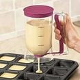 thumbnail image 2 of 1 Pcs 900ml Batter Dispenser Hand-held Graduated Funnel Pastry Dough Dispensador For Pancake Cupcakes Cake, 2 of 8