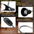 thumbnail image 5 of Tortoise Heat Lamp Basking Light For Reptiles 25w+50w Uva Uvb Heat Spotlight, 5 of 5