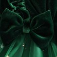 thumbnail image 6 of Girls Christmas Dresses Long Sleeve Crew Neck A-Line Winter Outfits Christmas Outfit Kid Dresses 3-6 Months, 6 of 7