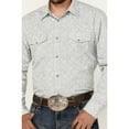 thumbnail image 3 of Gibson Trading Co Men's Pavement Medallion Print Long Sleeve Pearl Snap Light Blue XX-, 3 of 4