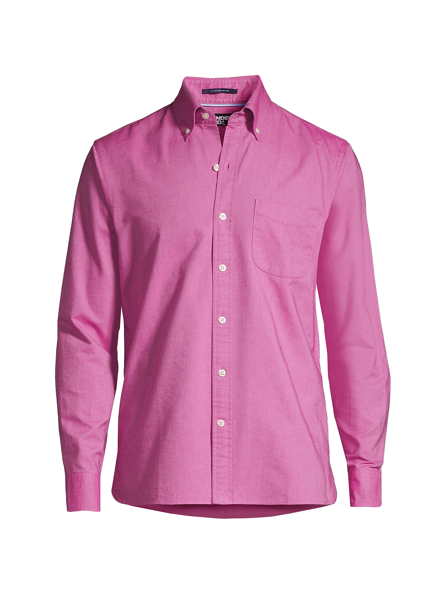 Lands' End Men's Traditional Fit Sail Rigger Oxford Shirt
