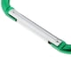 thumbnail image 3 of Mosquetón de aluminio portátil y ligero con cierre de seguridad y sin decoloración. 12mm verde, 3 of 8