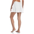 thumbnail image 3 of Attraco Women's Solid Swim Skirt Build-in Brief Tummy Control Tankini Bottoms, 3 of 6