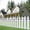 X, variant on Upgraded Plastic Garden Fence Picket Fence Edgings For Lawns Flowerbeds Plants Borders Decorative Yard W