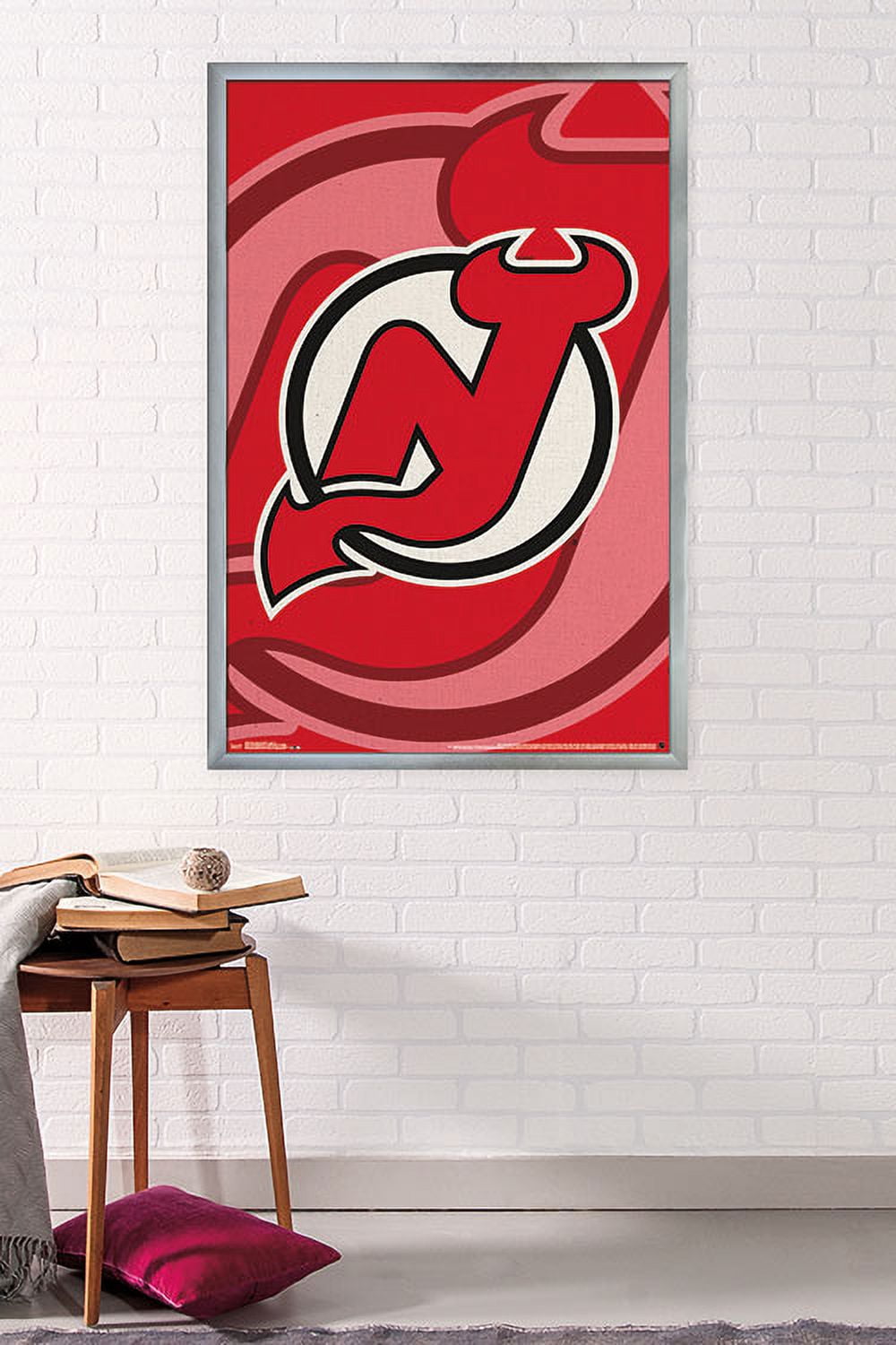 NHL New Jersey DeVils Logo 14 Wall Poster, x 34