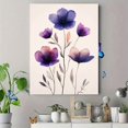 thumbnail image 4 of Qisvanset Framed Canvas Wall Art, 12x16 Inch Moody Flower Botanical Modern Farmhouse Decor, 4 of 5