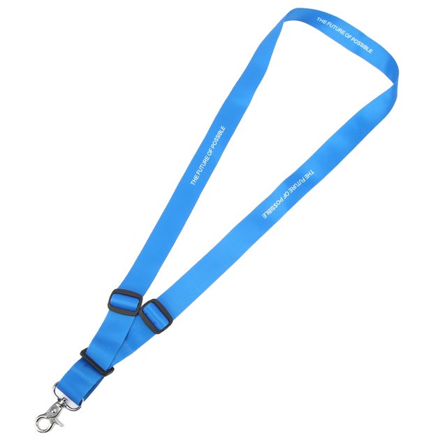 Correa para el cuello cordón para mando a distancia, correa de seguridad colgante de nailon con hebilla ajustable para mando a distancia FPV, color azul