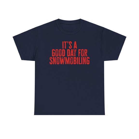 Snowmobiling Shirt Gifts Tshirt Crew Neck Short Sleeve