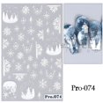 thumbnail image 1 of Pegatina de Arte de uñas de alce en relieve 5D, decoración de manicura de Papá Noel, copo de nieve, hombre de jengibre, deslizador grabado, lindo, Navidad, Invierno, 1 of 4