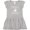 AC-Heather Grey, variant on Inktastic Cowboy Silhouette Team Roping Rodeo Girls Toddler Dress