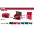 thumbnail image 5 of Hyper Tough Mini 10-inch 2-drawer Steel Toolbox, Red, 5 of 6